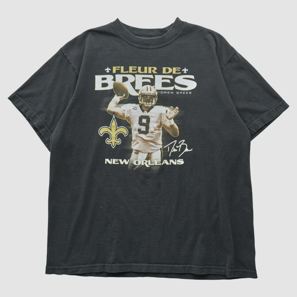 New Orleans Saints Reebok 2000s T-shirt - Black T-shirts