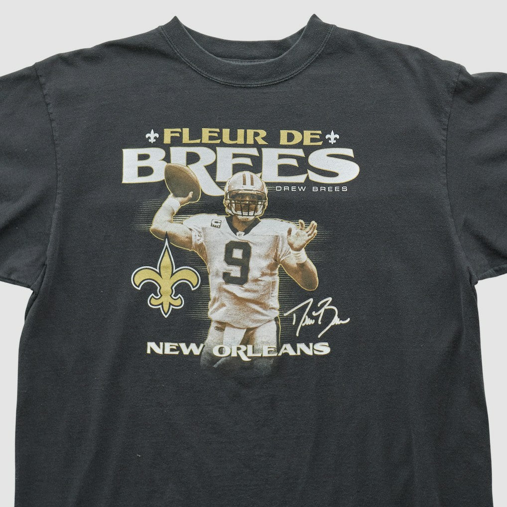 New Orleans Saints Reebok 2000s T-shirt - Black T-shirts