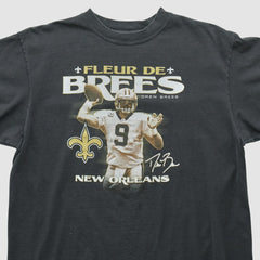 New Orleans Saints Reebok 2000s T-shirt - Black T-shirts