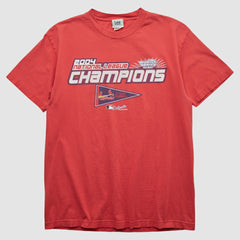 St. Louis Cardinals Lee Apparel 2004 T-shirt - Red - Vintage T-shirts