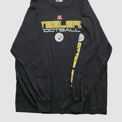 Pittsburgh Steelers NFL 2010s Long Sleeve T-shirt - Black T-shirts