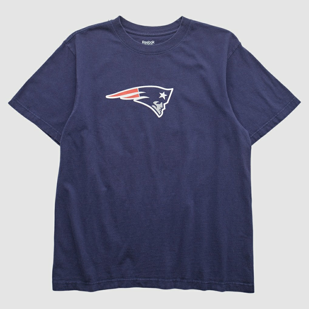 New England Patriots Reebok 2000s T-shirt - Navy T-shirts