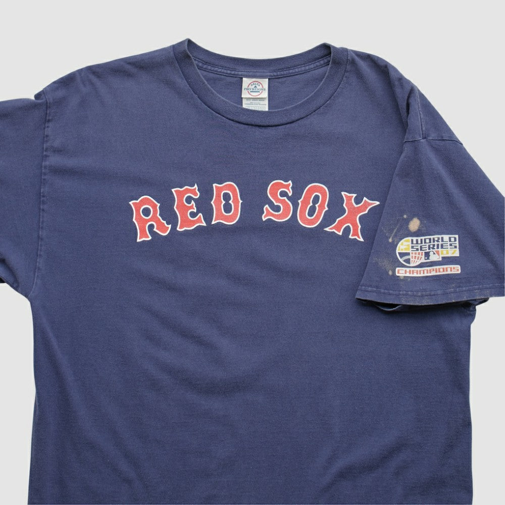 Boston Red Sox Delta 2007 T-shirt - Navy - Vintage T-shirts