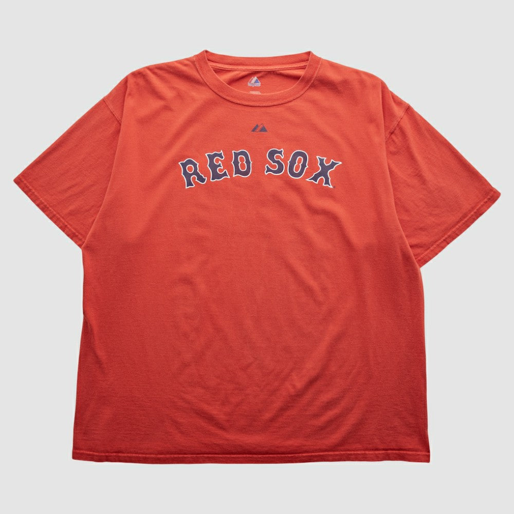 Boston Red Sox Majestic 2000s T-shirt - Red - 2XVintage T-shirts