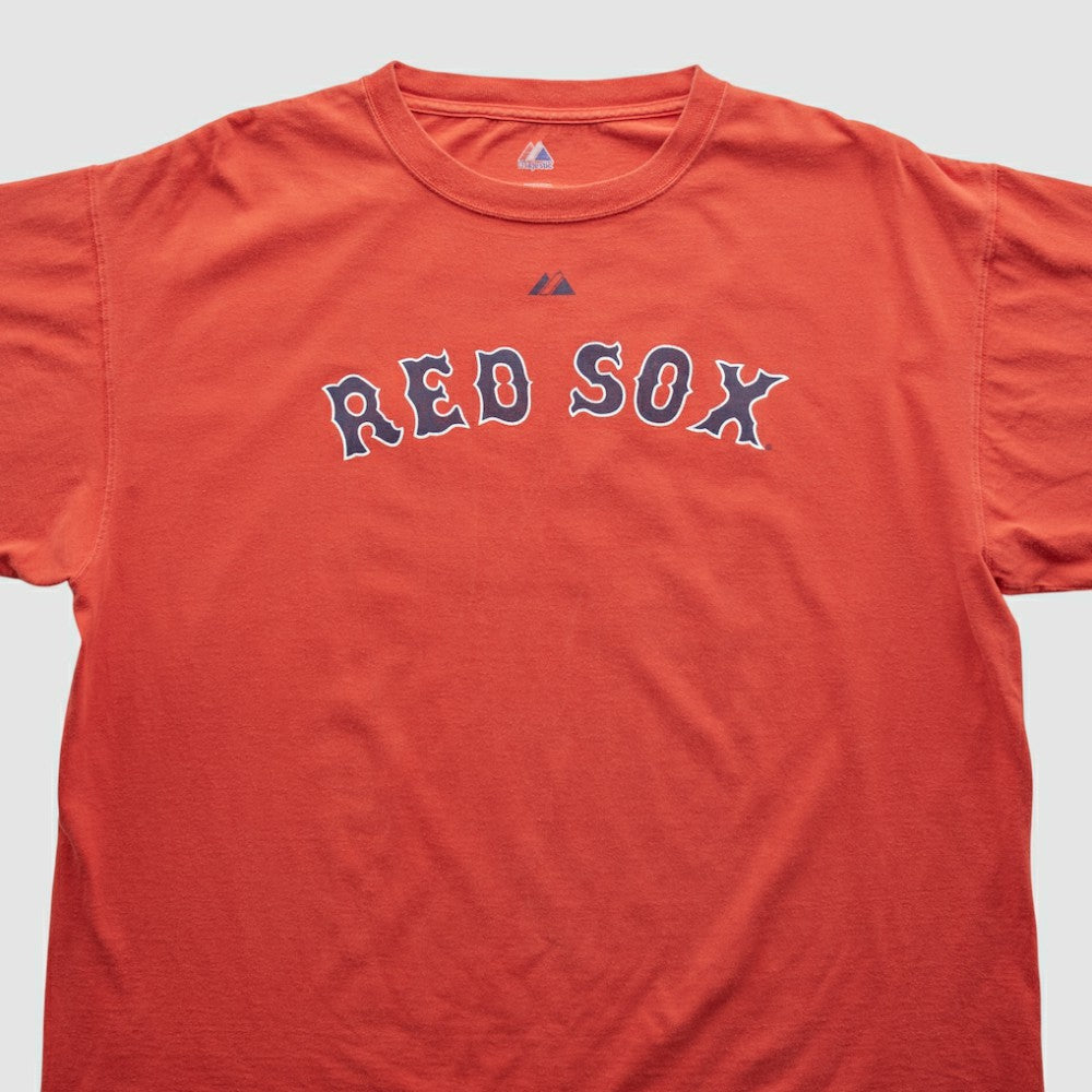 Boston Red Sox Majestic 2000s T-shirt - Red - 2XVintage T-shirts