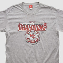 Kansas City Chiefs NFL 2003 Long Sleeve T-shirt - Heather Gray T-shirts