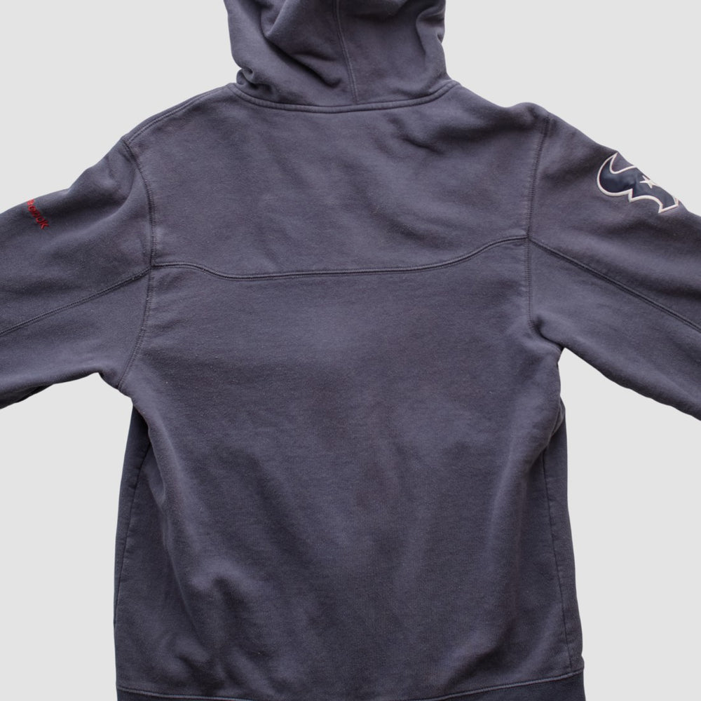 Houston Texans Reebok 2010s Hooded Full Zip Sweatshirt - Navy Sweatshirts