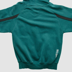 Philadelphia Eagles Reebok 2000s Hooded Pullover Sweatshirt - Teal Pullover