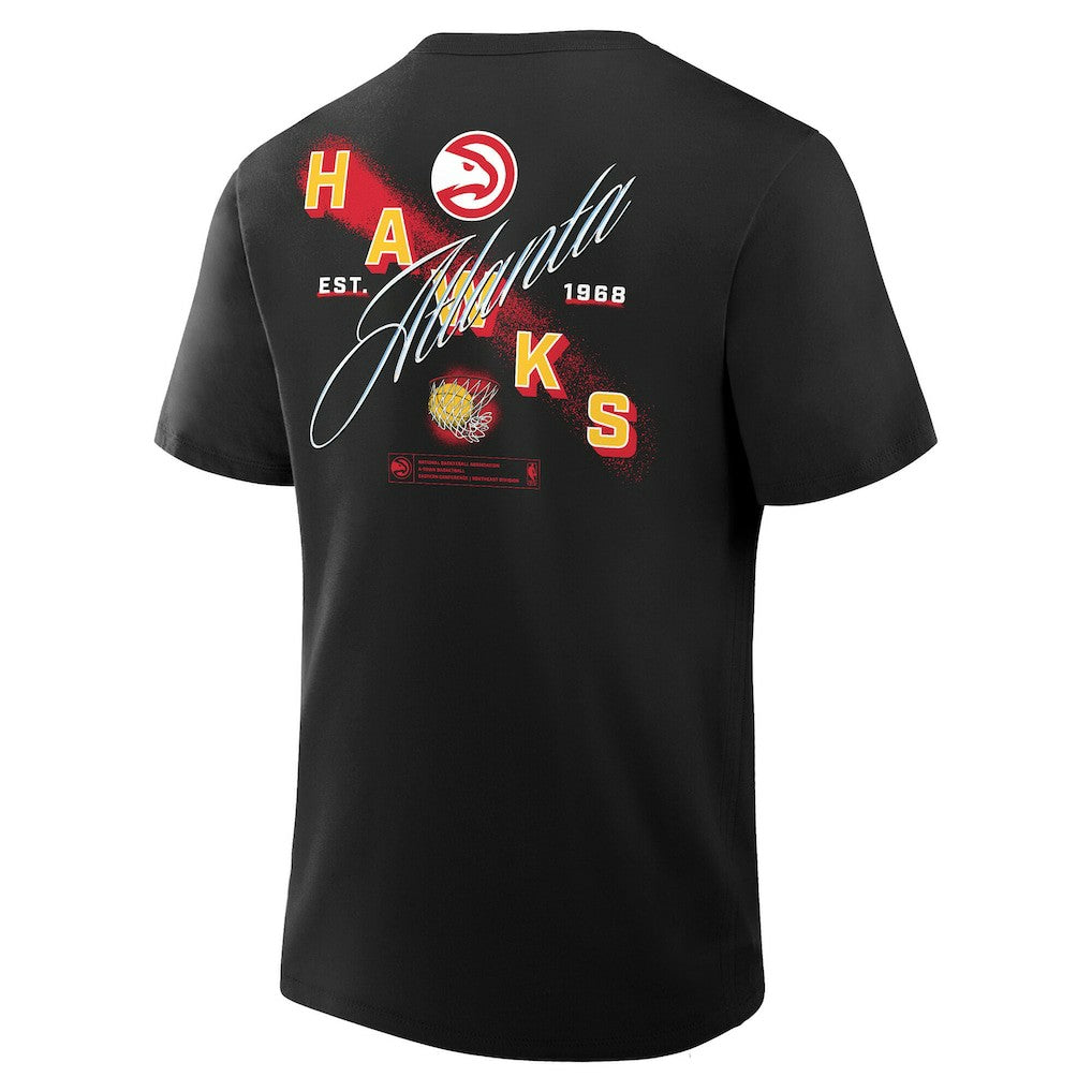 Atlanta Hawks SOS T-Shirt Black