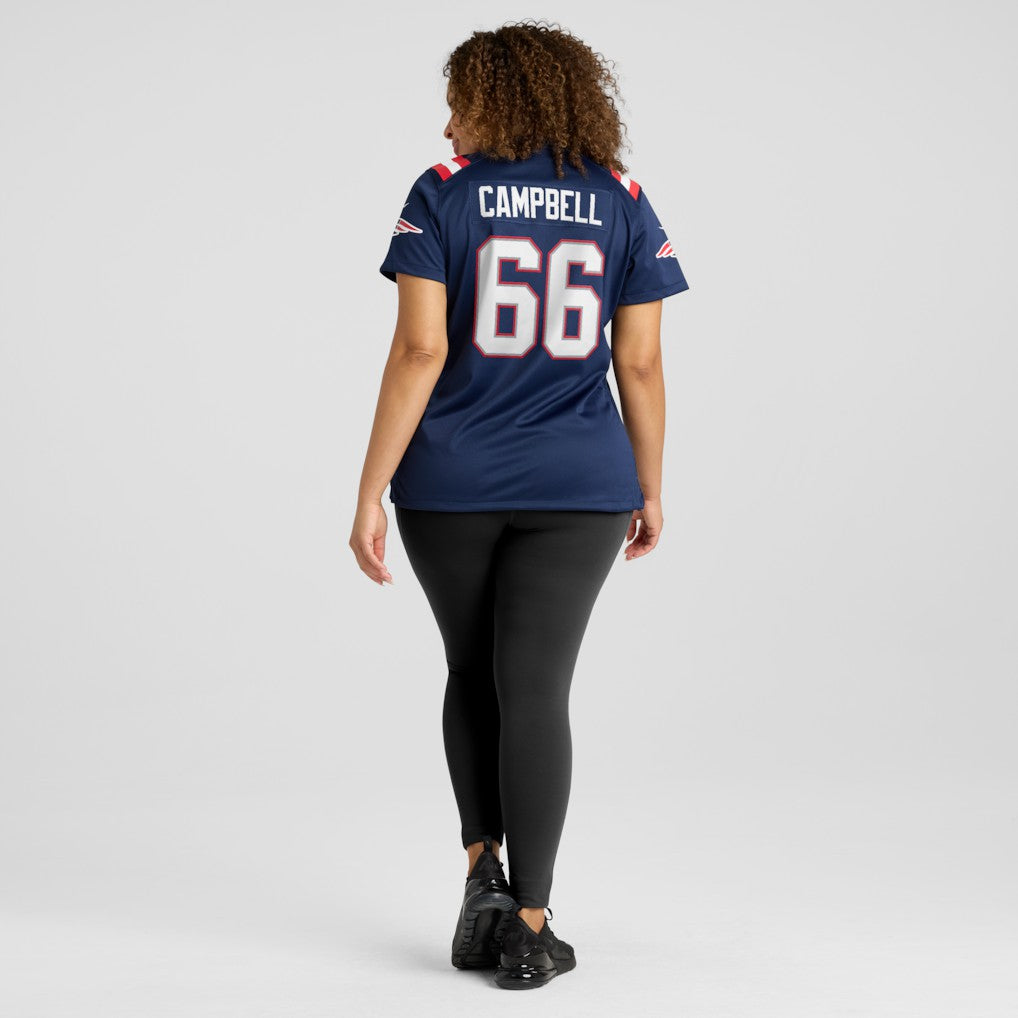 Will Campbell New England Patriots Women's Team Game Jersey - Navy Jerseys