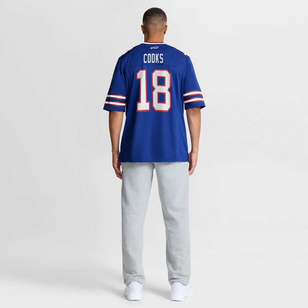Brandin Cooks Buffalo Bills Team Game Jersey - Royal Jerseys