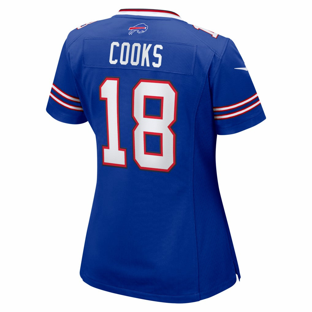 Brandin Cooks Buffalo Bills Women's Team Game Jersey - Royal Jerseys