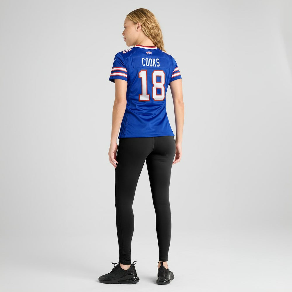 Brandin Cooks Buffalo Bills Women's Team Game Jersey - Royal Jerseys