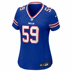 Shaq Lawson Buffalo Bills Women's Team Game Jersey - Royal Jerseys