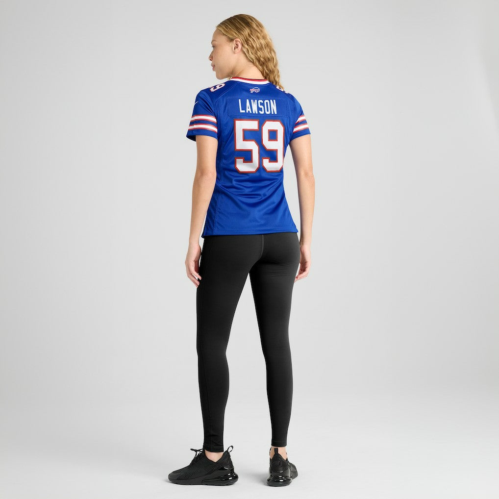 Shaq Lawson Buffalo Bills Women's Team Game Jersey - Royal Jerseys