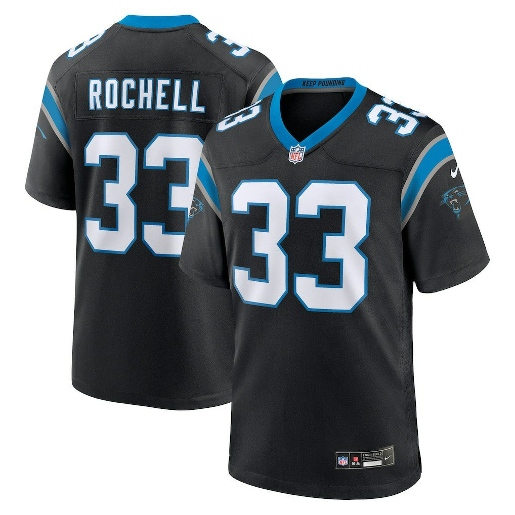 Robert Rochell Carolina Panthers Team Game Jersey - Black Jerseys