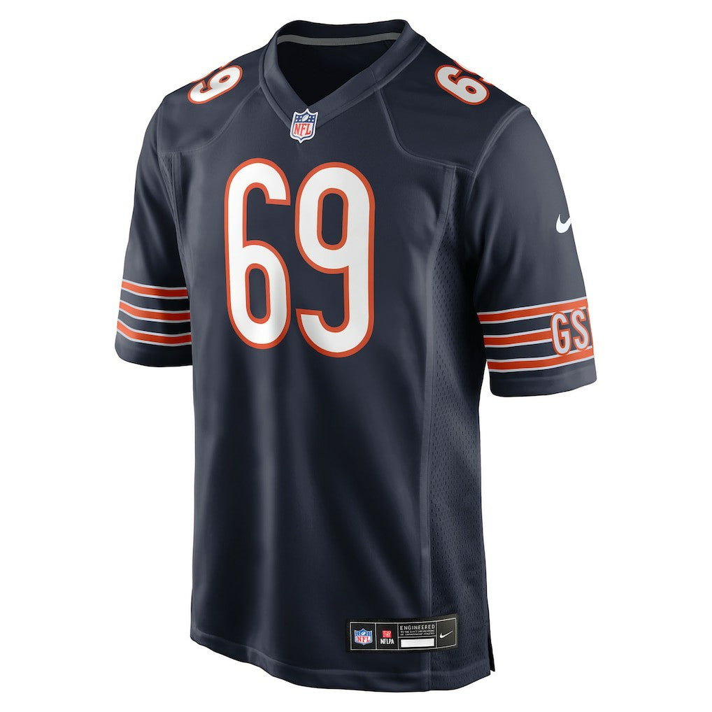 Jeremiah Martin Chicago Bears Team Game Jersey - Navy Jerseys