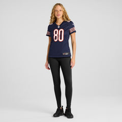 Qadir Ismail Chicago Bears Women's Team Game Jersey - Navy Jerseys