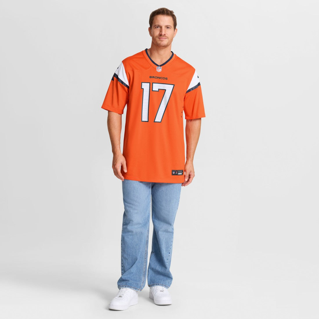 Lil'Jordan Humphrey Denver Broncos Team Game Jersey - Orange Jerseys