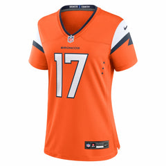 Lil'Jordan Humphrey Denver Broncos Women's Team Game Jersey - Orange Jerseys