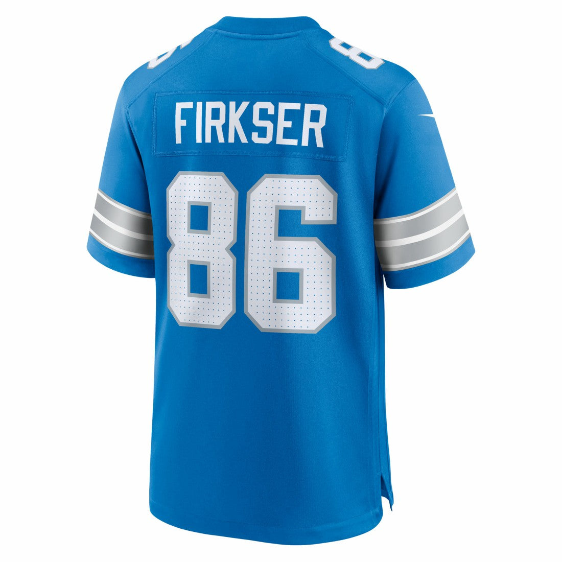 Anthony Firkser Detroit Lions Team Game Jersey - Blue Jerseys
