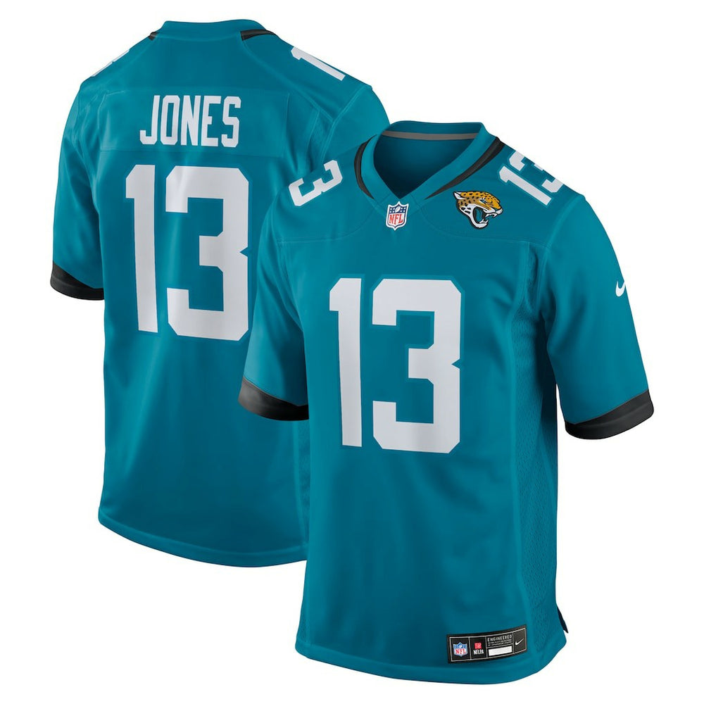 Tim Jones Jacksonville Jaguars Team Game Jersey - Teal Jerseys