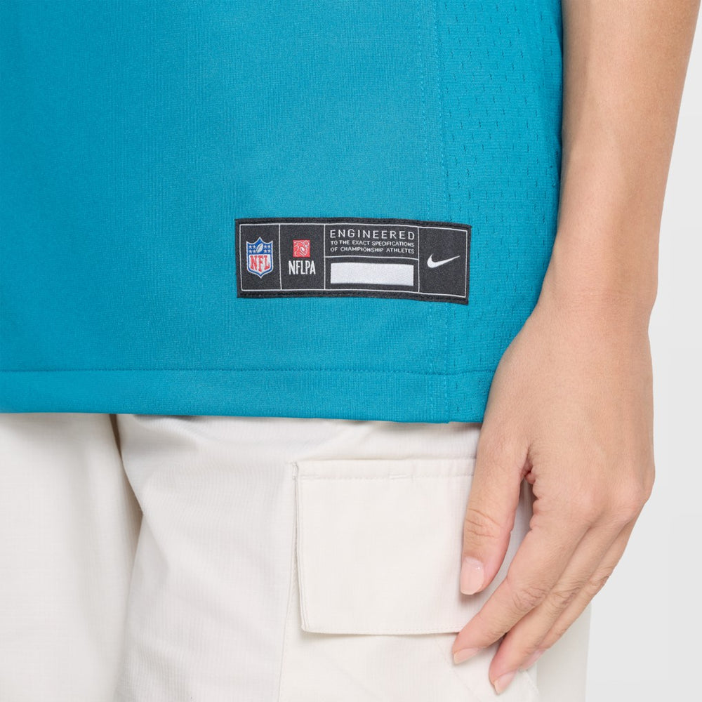 Tim Jones Jacksonville Jaguars Women's Team Game Jersey - Teal Jerseys