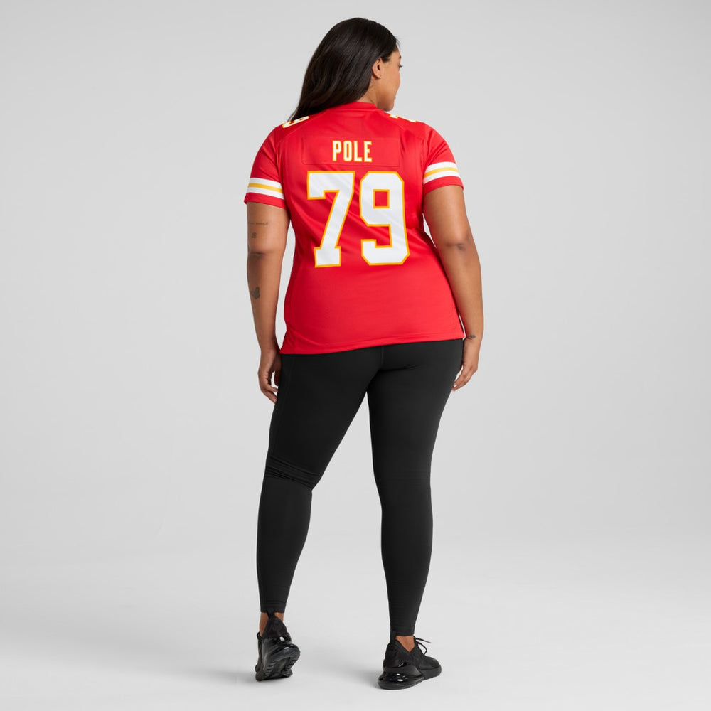 Esa Pole Kansas City Chiefs Women's Team Game Jersey - Red Jerseys