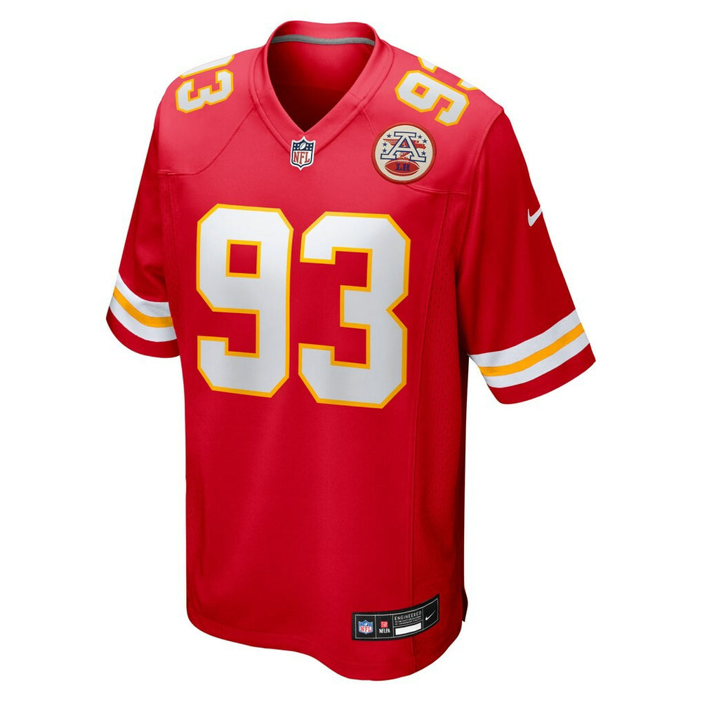 Zacch Pickens Kansas City Chiefs Team Game Jersey - Red Jerseys