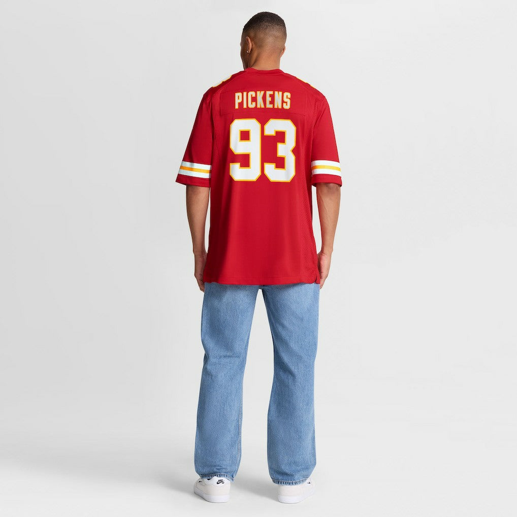 Zacch Pickens Kansas City Chiefs Team Game Jersey - Red Jerseys