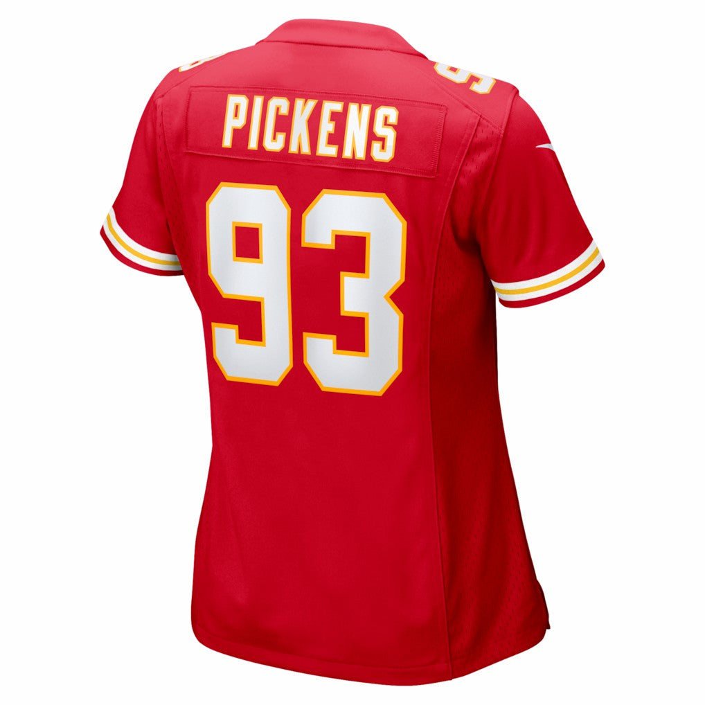 Zacch Pickens Kansas City Chiefs Women's Team Game Jersey - Red Jerseys