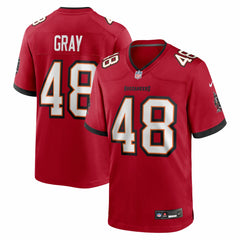 JT Gray Tampa Bay Buccaneers Team Game Jersey - Red Jerseys