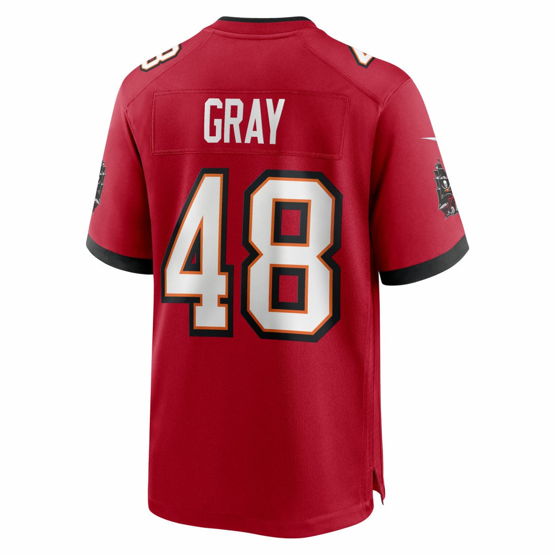 JT Gray Tampa Bay Buccaneers Team Game Jersey - Red Jerseys