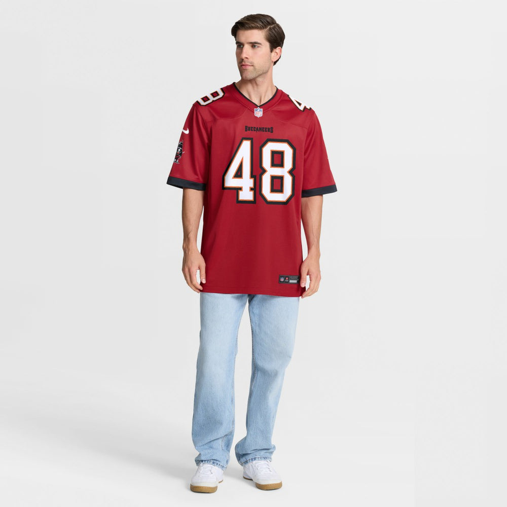 JT Gray Tampa Bay Buccaneers Team Game Jersey - Red Jerseys