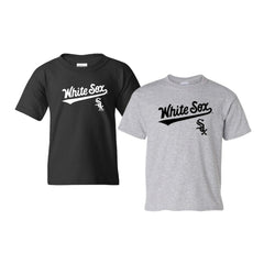 Chicago White Sox Soft as a Grape Youth 2-Pack Logo T-Shirt Set - Black/Gray T-shirts