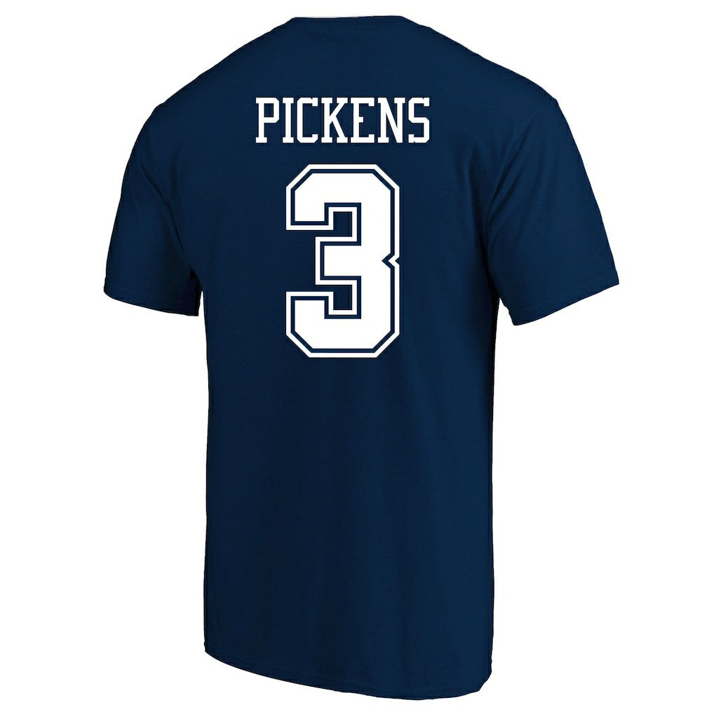 George Pickens Dallas Cowboys Big & Tall Player Name & Number T-Shirt - Navy T-shirts