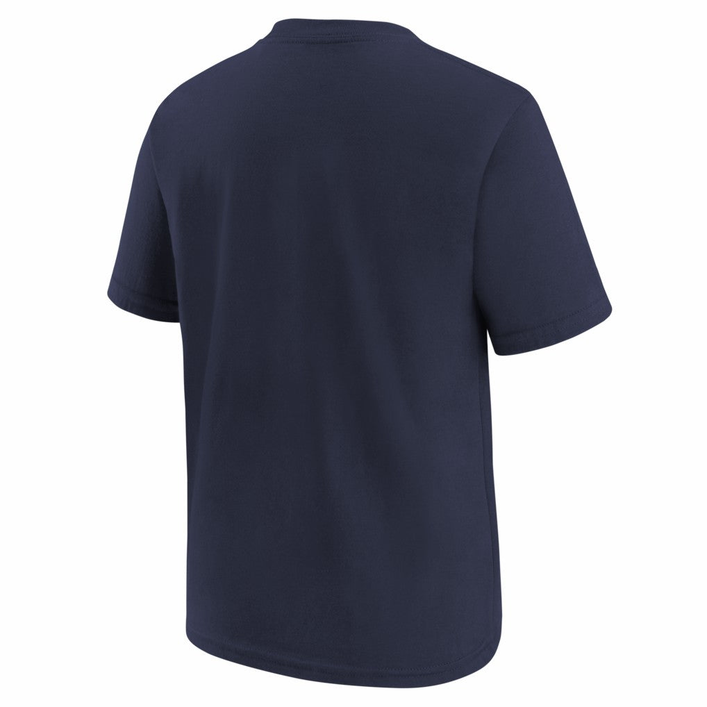 New England Patriots Youth 2025 AFC East Division Champions Locker Room Trophy Collection T-Shirt - Navy T-shirts