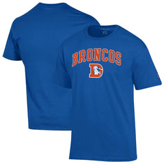 Denver Broncos Champion Arch Over Logo T-Shirt - Royal T-shirts