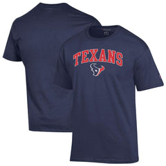 Houston Texans Champion Arch Over Logo T-Shirt - Navy T-shirts