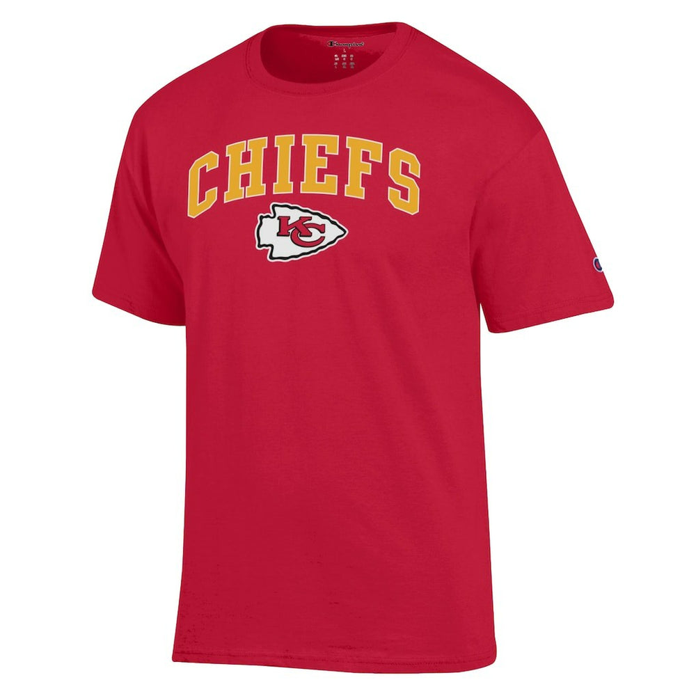 Kansas City Chiefs Champion Arch Over Logo T-Shirt - Red T-shirts