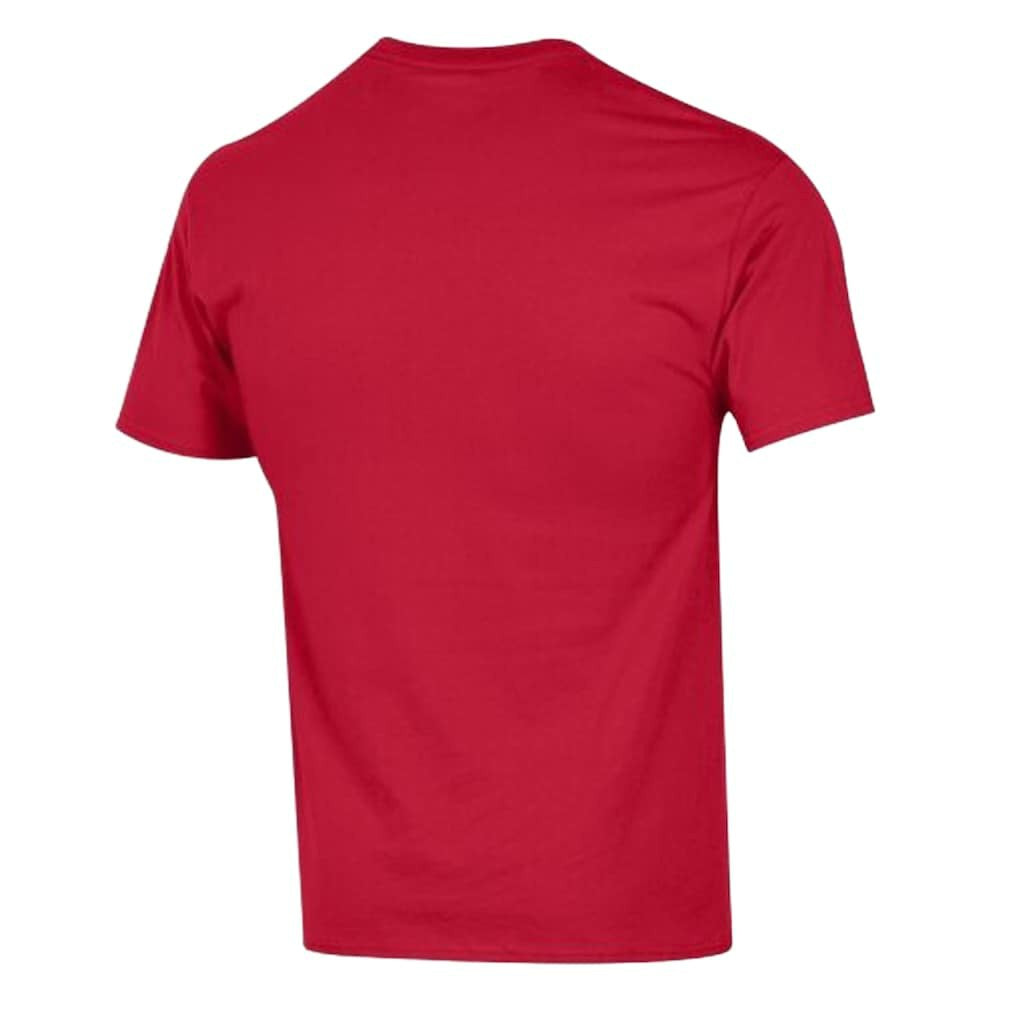 New England Patriots Champion Arch Over Logo T-Shirt - Red T-shirts