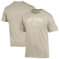 Miami Dolphins Champion Jersey T-Shirt - Oatmeal T-shirts