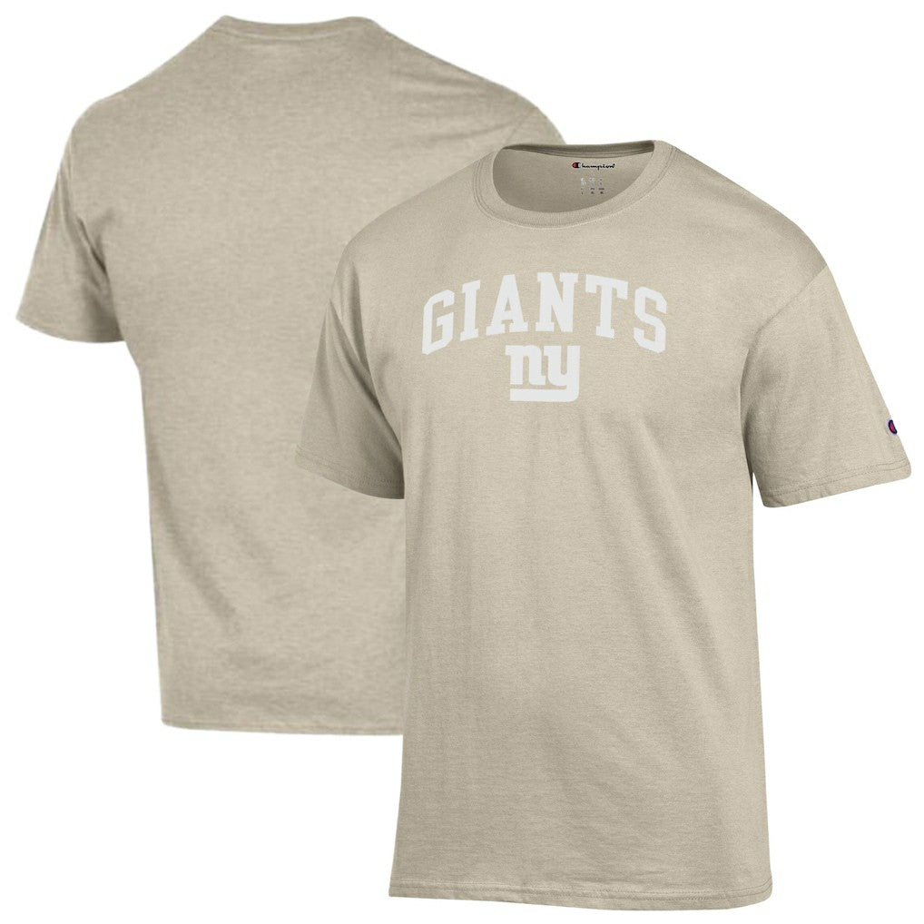 New York Giants Champion Jersey T-Shirt - Oatmeal T-shirts