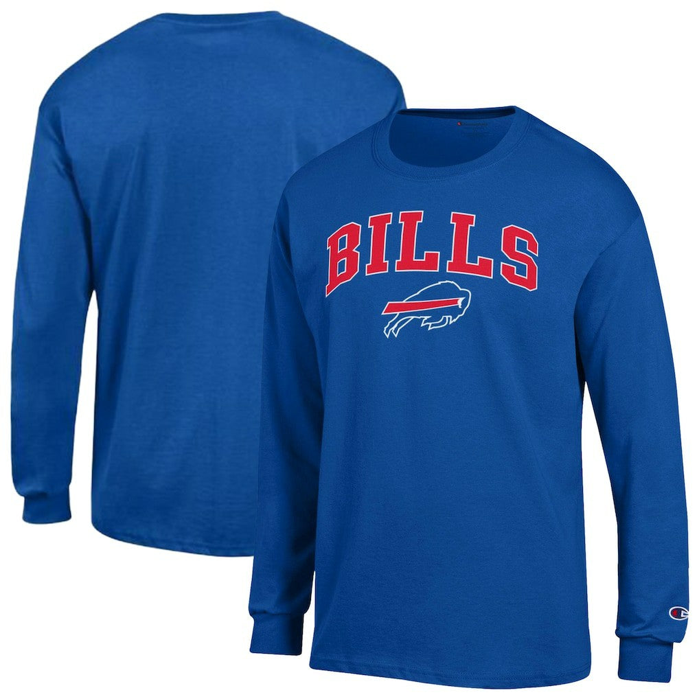 Buffalo Bills Champion Arch Over Logo Long Sleeve T-Shirt - Royal T-shirts