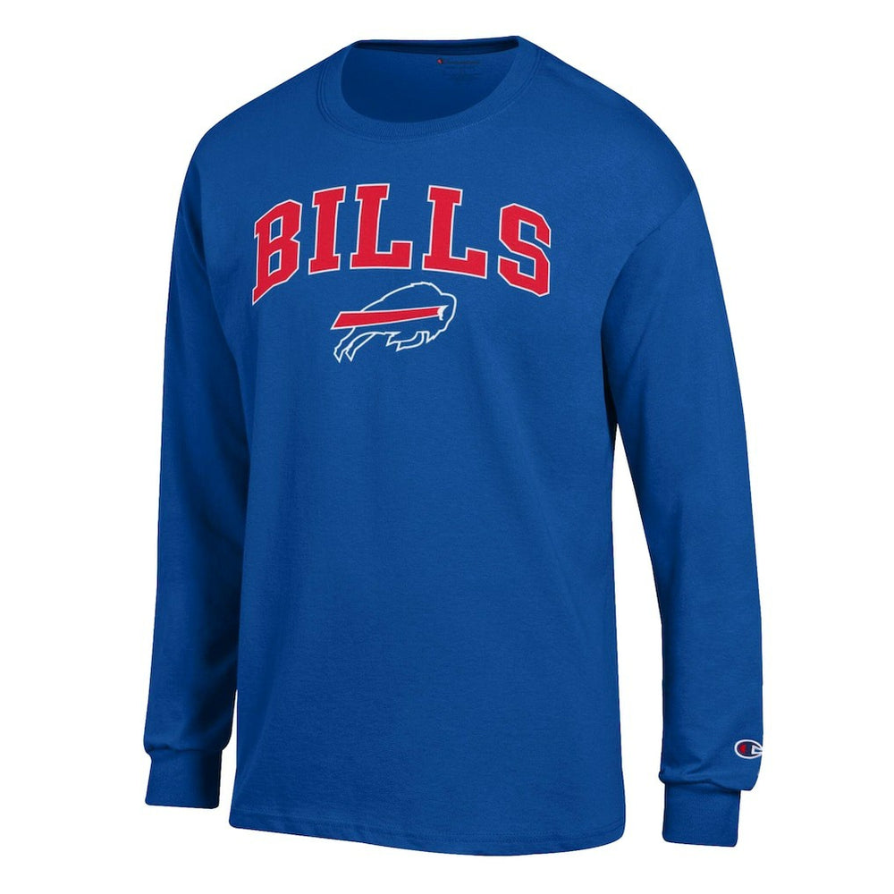 Buffalo Bills Champion Arch Over Logo Long Sleeve T-Shirt - Royal T-shirts
