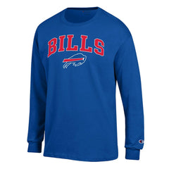 Buffalo Bills Champion Arch Over Logo Long Sleeve T-Shirt - Royal T-shirts