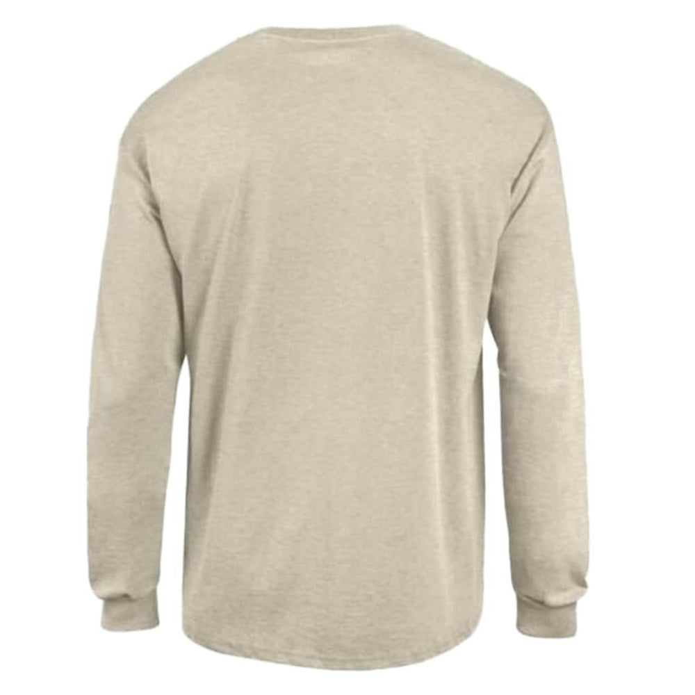 Miami Dolphins Champion White Ink Jersey Long Sleeve T-Shirt - Oatmeal T-shirts