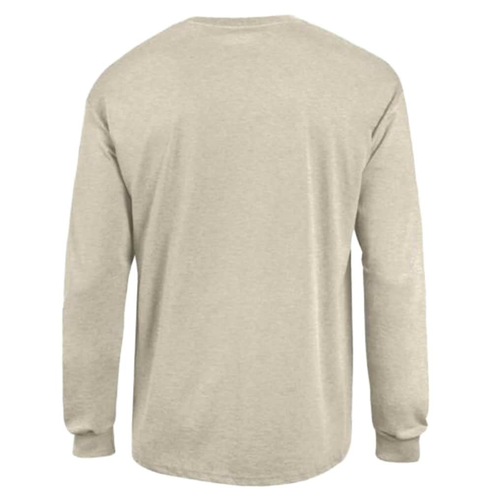 Atlanta Falcons Champion White Ink Jersey Long Sleeve T-Shirt - Oatmeal T-shirts