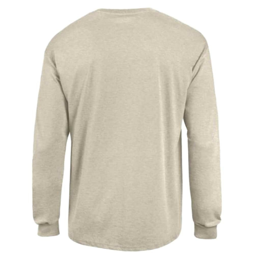 Atlanta Falcons Champion White Ink Jersey Long Sleeve T-Shirt - Oatmeal T-shirts