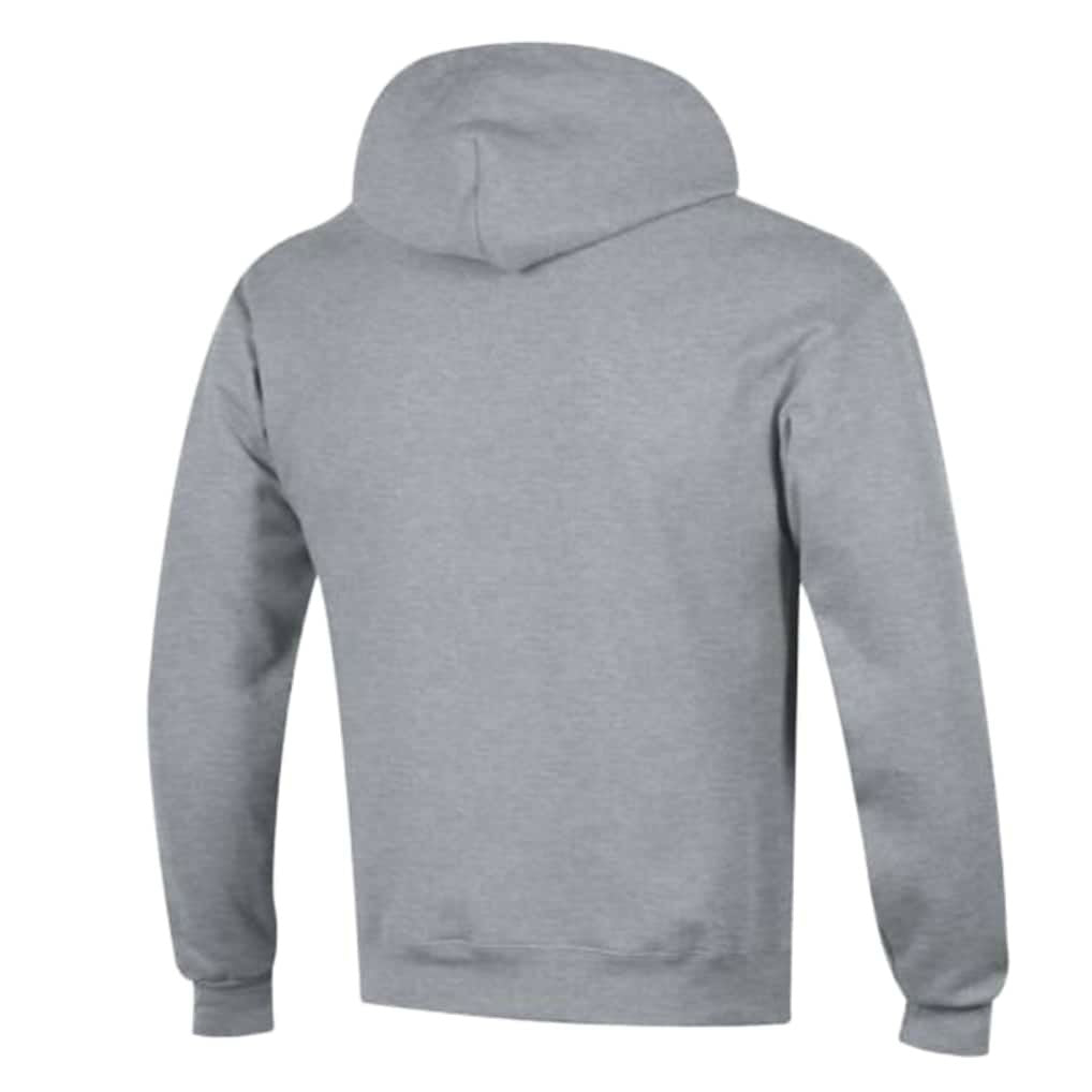Las Vegas Raiders Champion Powerblend Arch over Logo Hoodie - Gray Hoodies